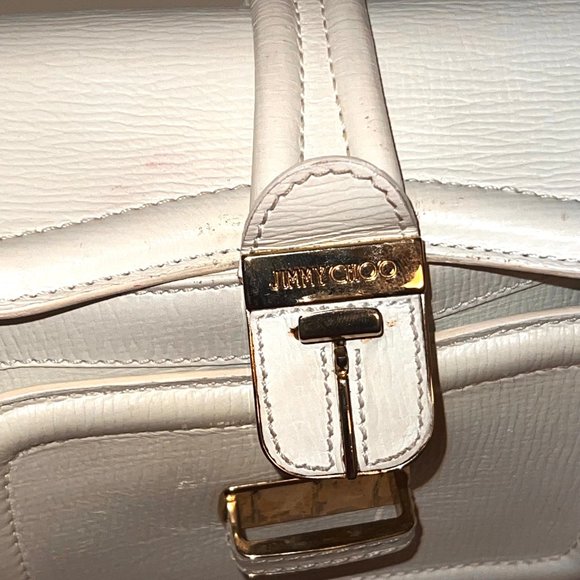 White Jimmy Choo Clutch - Picture 5 of 6